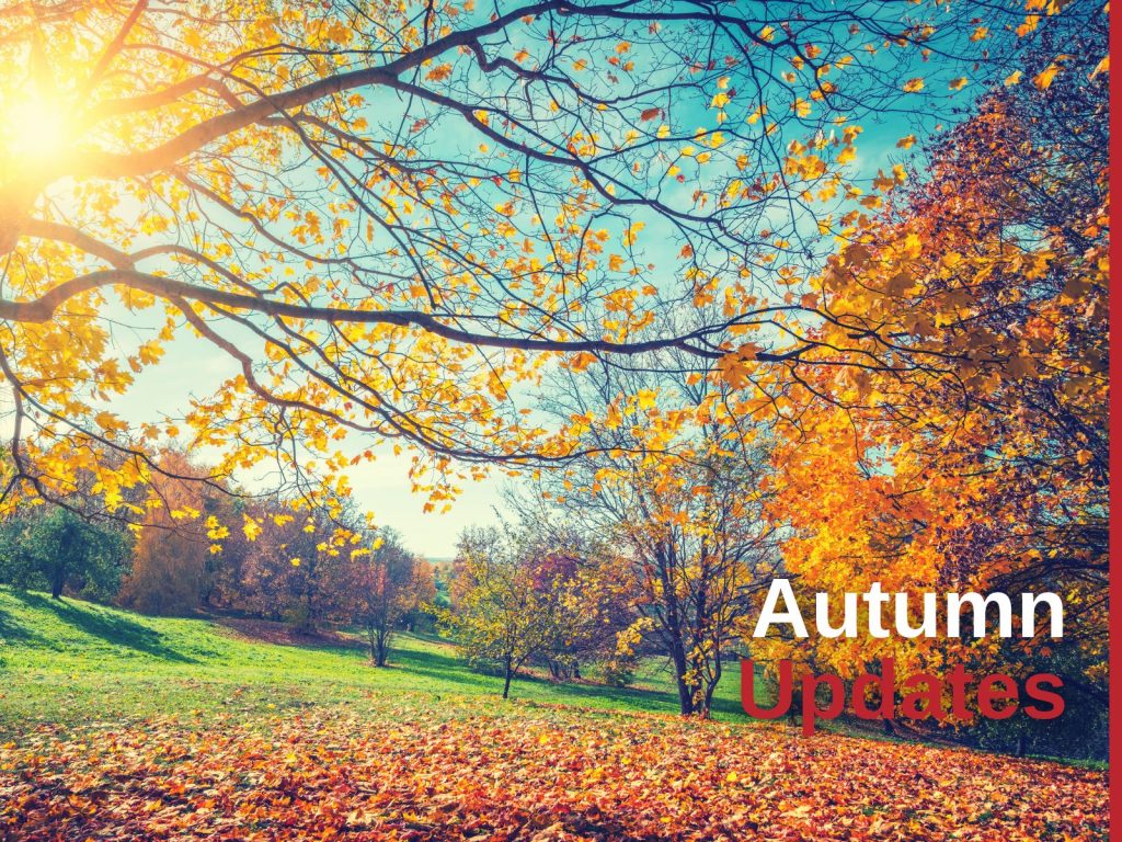 Autumn pmva updates